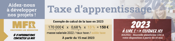 Taxe apprentissage  Versement taxe apprentissage